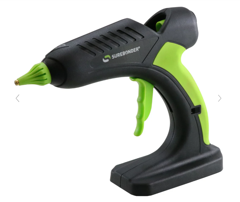 60 Watt 18 Volt Cordless Professional Heavy Duty Full Size Hot Melt Glue Gun - Battery NOT Included